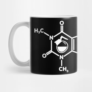 Caffeine Molecule Coffee Pot Lovers Formula Funny Mug